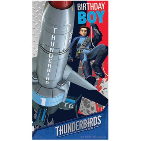 Birthday Boy Thunderbird 1 Birthday Card £2.10